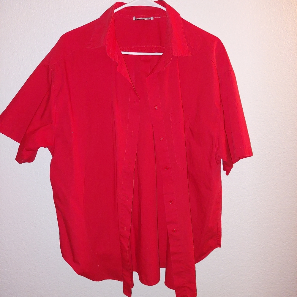 Venezia Sportswear Red Shirt 1X